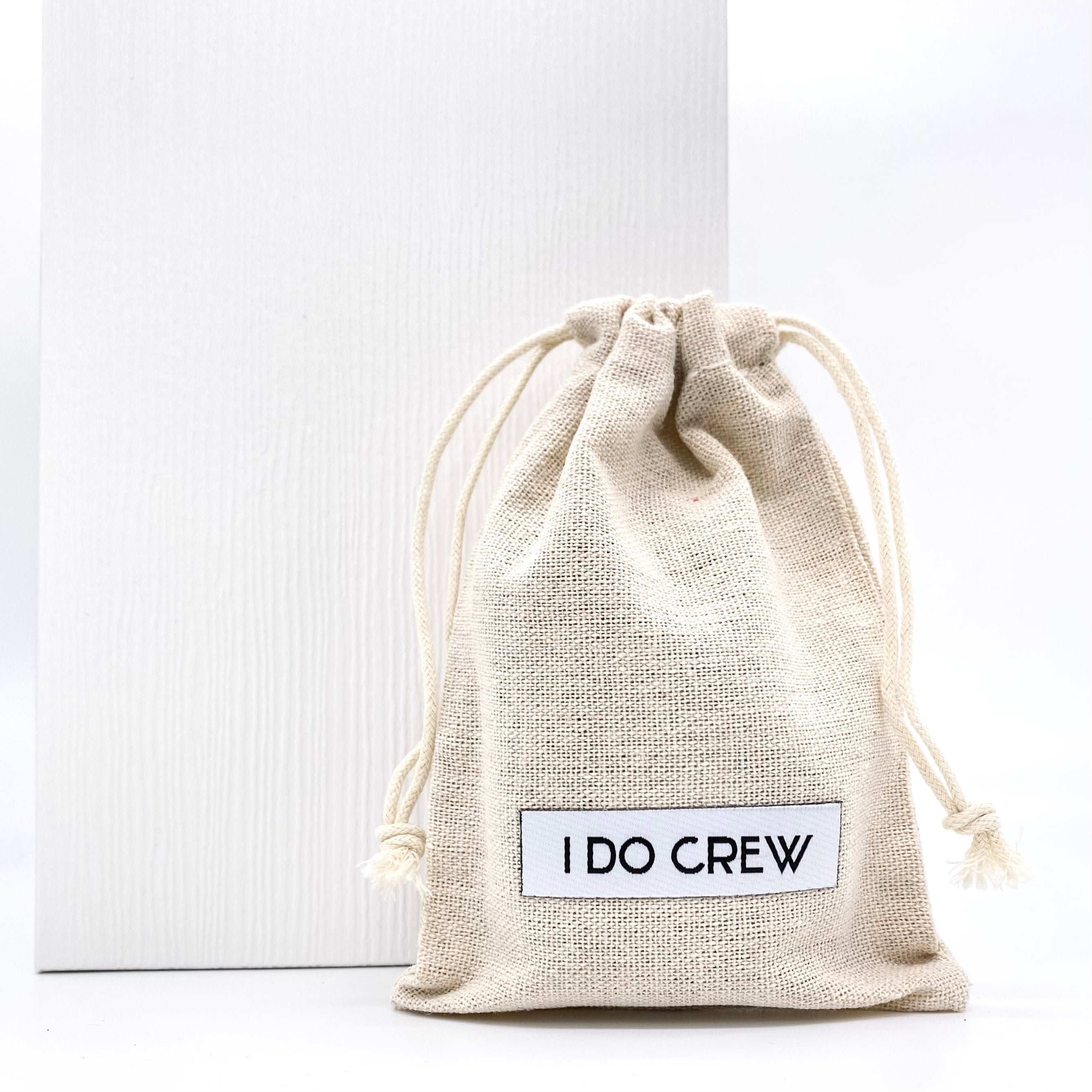 Geweven label I DO CREW