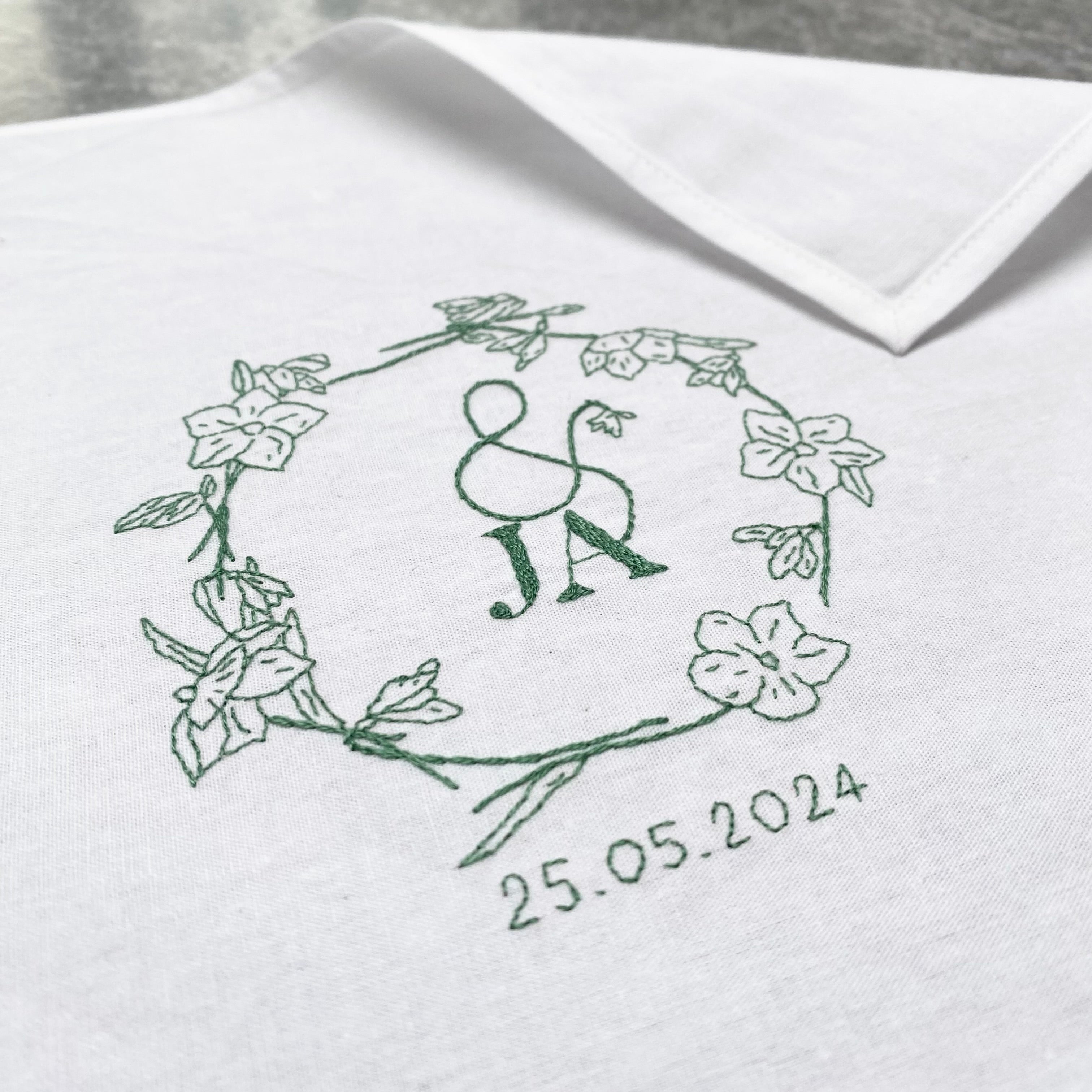 Gepersonaliseerde zakdoek