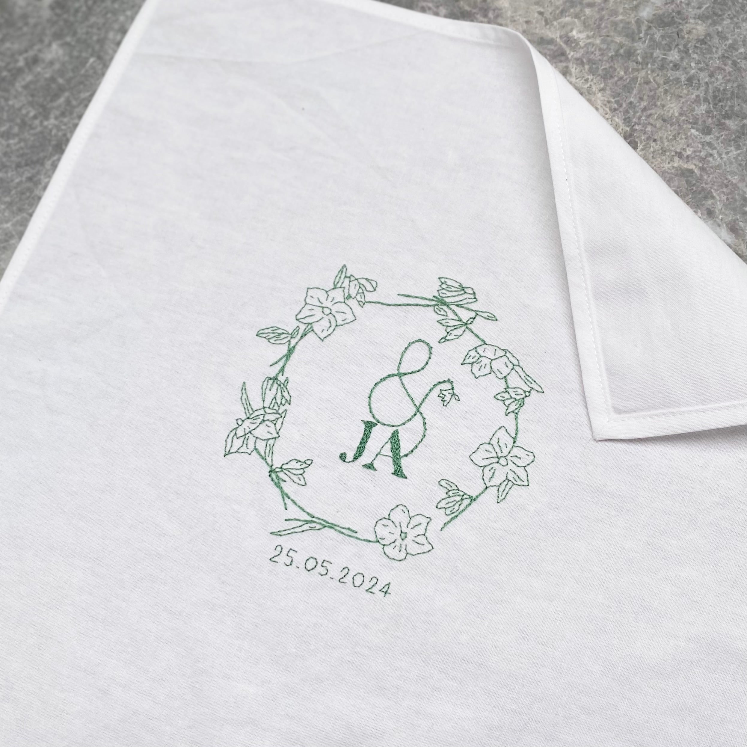 Gepersonaliseerde zakdoek